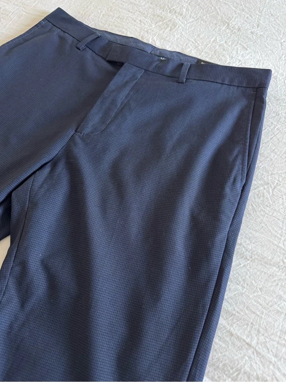 Banana Republic Men's Navy Slim Fit Dress Pants